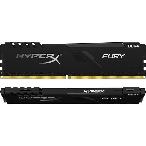 Kingston HyperX Fury 32GB (2 x 16GB) DDR4 SDRAM Memory Kit - 32 GB (2 x 16GB) - DDR4-3000/PC4-24000 DDR4 SDRAM - 3000 MHz - CL15 - 1.35 V - Non-ECC - Unbuffered - 288-pin - DIMM