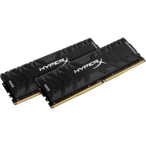 Kingston HyperX Predator 16GB (2 x 8GB) DDR4 SDRAM Memory Kit - 16 GB (2 x 8GB) - DDR4-3000/PC4-24000 DDR4 SDRAM - 3000 MHz - CL15 - 1.35 V - Non-ECC - Unbuffered - 288-pin - DIMM