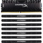 Kingston HyperX Predator 128GB DDR4 SDRAM Memory Module - 128 GB (8 x 16GB) - DDR4-3000/PC4-24000 DDR4 SDRAM - 3000 MHz - CL15 - 1.35 V - Non-ECC - Unbuffered - 288-pin - DIMM