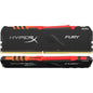Kingston HyperX FURY 16GB (2 x 8GB) DDR4 SDRAM Memory Kit - 16 GB (2 x 8GB) - DDR4-3200/PC4-25600 DDR4 SDRAM - 3200 MHz - 1.35 V - Non-ECC - Unbuffered - 288-pin - DIMM
