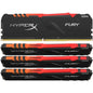 Kingston HyperX FURY 32GB DDR4 SDRAM Memory Module - For Desktop PC - 32 GB (4 x 8GB) - DDR4-3200/PC4-25600 DDR4 SDRAM - 3200 MHz - CL16 - 1.35 V - Unbuffered - 288-pin - DIMM