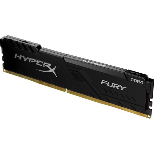 Kingston HyperX FURY 16GB DDR4 SDRAM Memory Module - For Desktop PC - 16 GB - DDR4-3200/PC4-25600 DDR4 SDRAM - 3200 MHz - CL16 - 1.35 V - Non-ECC - Unbuffered, Unregistered - 288-pin - DIMM - Lifetime Warranty