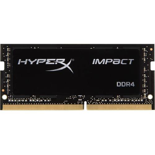 Kingston HyperX Impact 32GB DDR4 SDRAM Memory Module - For Notebook - 32 GB (1 x 32GB) - DDR4-3200/PC4-25600 DDR4 SDRAM - 3200 MHz - CL20 - 1.20 V - Retail - Non-ECC - 260-pin - SoDIMM - Lifetime Warranty