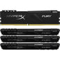 Kingston HyperX FURY 128GB DDR4 SDRAM Memory Module - 128 GB (4 x 32GB) - DDR4-3600/PC4-28800 DDR4 SDRAM - 3600 MHz - CL18 - 1.35 V - Non-ECC - Unbuffered - 288-pin - DIMM - Lifetime Warranty