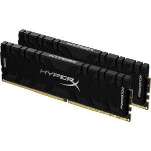 Kingston HyperX Predator 16GB (2 x 8GB) DDR4 SDRAM Memory Kit - For Desktop PC - 16 GB (2 x 8GB) - DDR4-4800/PC4-2133 DDR4 SDRAM - 4800 MHz - CL19 - 1.50 V - Non-ECC - Unbuffered, Unregistered - 288-pin - DIMM - Lifetime Warranty