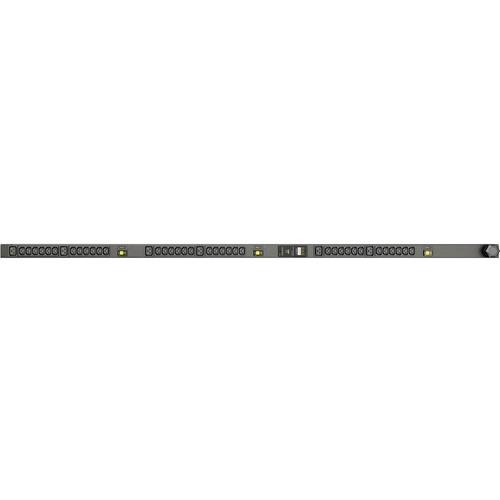 Vertiv Geist MN01D4W1-42IZ68-3TL15A0A10-S 42-Outlets PDU - Metered - NEMA L15-30P - 36 x IEC 60320 C13, 6 x IEC 60320 C19 - 230 V AC - 0U - Vertical - Rack-mountable