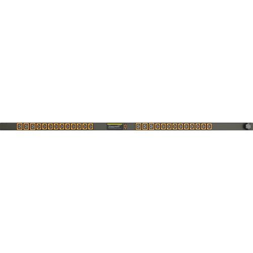 Vertiv Geist MN01X4B0-26PJ68-2TL6A0A10-S 26-Outlets PDU - Basic - NEMA L6-20P - 20 x U-Lock IEC 60320 C13, 6 x U-Lock IEC 60320 C19 - 230 V AC - 0U - Vertical - Rack-mountable