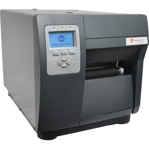 Intermec Datamax-O'Neil I-Class I-4310 Desktop Direct Thermal/Thermal Transfer Printer - Monochrome - Label Print - Ethernet - USB - Serial - Parallel - With Cutter - LCD Yes - Rewinder - 4.16" Print Width - 254 mm/s Mono - 300 dpi - 4.70" (119.38 mm) La