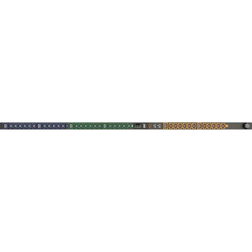 Vertiv Geist MN02E4W0-41ML59-2TL21A0A10-S 41-Outlet PDU - Monitored - NEMA L21-20P - 33 x U-Lock IEC 60320 C13, 6 x U-Lock IEC 60320 C19, 2 x NEMA 5-20R - 120 V AC, 230 V AC - Network (RJ-45) - 0U - Vertical - Rack-mountable