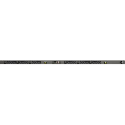 Vertiv Geist MN02E4B1-36IT68-3TL6A0A10-S 36-Outlet PDU - Monitored - NEMA L6-30P - 30 x IEC 60320 C13, 6 x IEC 60320 C19 - 230 V AC - Network (RJ-45) - 0U - Vertical - Rack-mountable