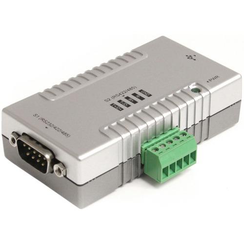 StarTech.com USB to Serial Adapter - 2 Port - RS232 RS422 RS485 - COM Port Retention - FTDI USB to Serial Adapter - USB Serial - Add RS232, RS422 and RS485 support to your laptop or desktop computer via USB - USB to RS232 RS422 RS485 - USB to Serial - US