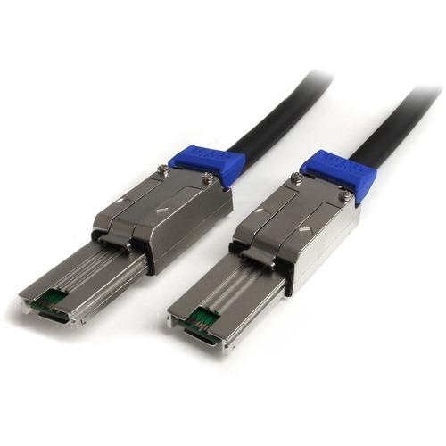 StarTech.com 1m External Mini SAS Cable - Serial Attached SCSI SFF-8088 to SFF-8088 - A High Performance External SAS Cable Designed for Connecting SAS Controllers and Hard Drives - 1m sff 8088 cable - 1m sff 8088 to sff 8088 cable - 1m external sas cabl