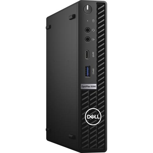 Dell OptiPlex 5000 5090 Desktop Computer - Intel Core i7 11th Gen i7-11700T Octa-core (8 Core) 1.40 GHz - 16 GB RAM DDR4 SDRAM - 256 GB M.2 PCI Express NVMe 3.0 x4 SSD - Micro PC - Intel Q570 Chip - Windows 10 Pro - Intel UHD Graphics 750 DDR4 SDRAM - En