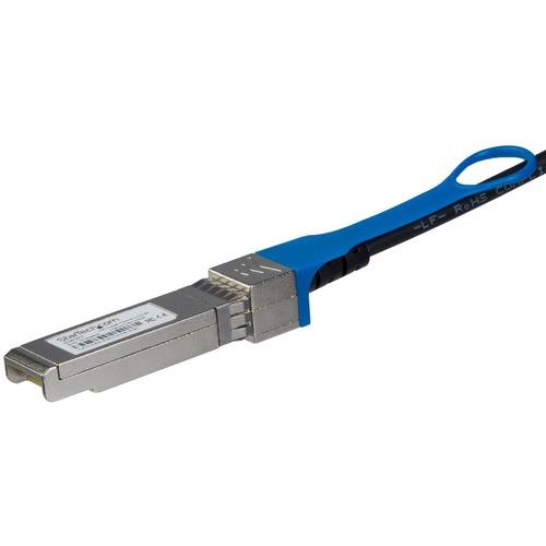 StarTech.com StarTech.com 1m 10G SFP+ to SFP+ Direct Attach Cable for HPE J9281B - 10GbE SFP+ Copper DAC 10 Gbps Low Power Passive Twinax - 100% HPE J9281B Compatible 1m 10G direct attach cable - 10 Gbps Passive Twinax Copper Low Power 2x SFP+ Pluggable