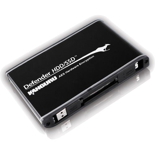 Kanguru Solutions Kanguru Defender SSD Hardware Encrypted Secure USB3.0 External Solid State Drive, 480G - AES 256-Bit Hardware Encrypted, Super Fast USB3.0 Remotely Manageable - PuriLite