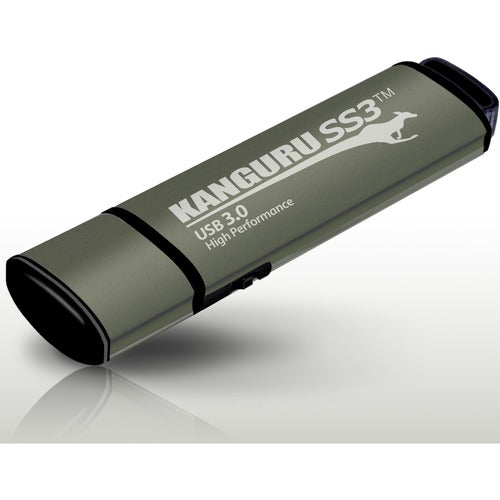 Kanguru Solutions Kanguru SS3? USB3.0 Flash Drive with Physical Write Protect Switch, 32G - 16 GB - USB 3.0 - 3 Year Warranty - TAA Compliant - PuriLite