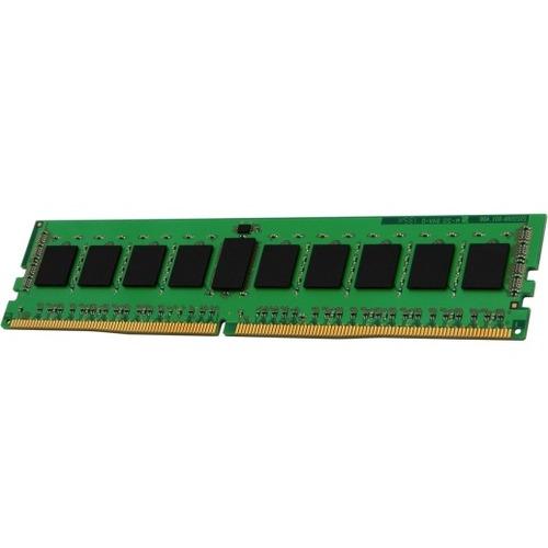 Kingston 16GB DDR4 SDRAM Memory Module - For Motherboard - 16 GB (1 x 16GB) - DDR4-3200/PC4-25600 DDR4 SDRAM - 3200 MHz - CL22 - 1.20 V - ECC - Unbuffered, Registered - 288-pin - DIMM - Lifetime Warranty