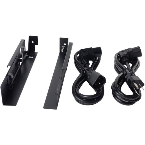 Schneider Electric APC by Schneider Electric Rack Mount for KVM Switch - Black - Black