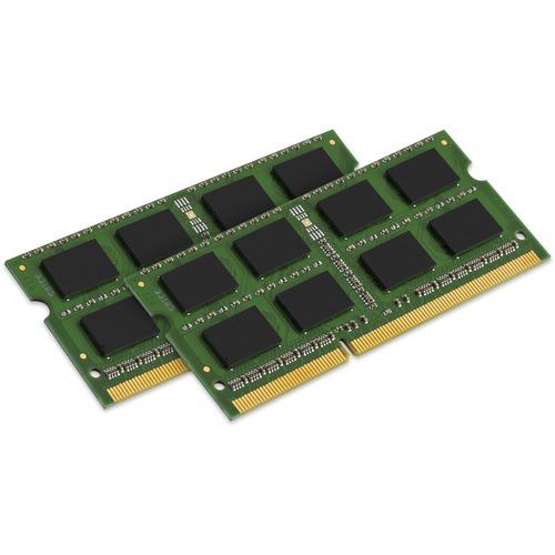 Kingston 16GB (2 x 8GB) DDR3 SDRAM Memory Kit - For Desktop PC - 16 GB (2 x 8GB) - DDR3-1600/PC3-12800 DDR3 SDRAM - 1600 MHz - CL11 - 1.50 V - Non-ECC - Unbuffered - 204-pin - SoDIMM - Lifetime Warranty