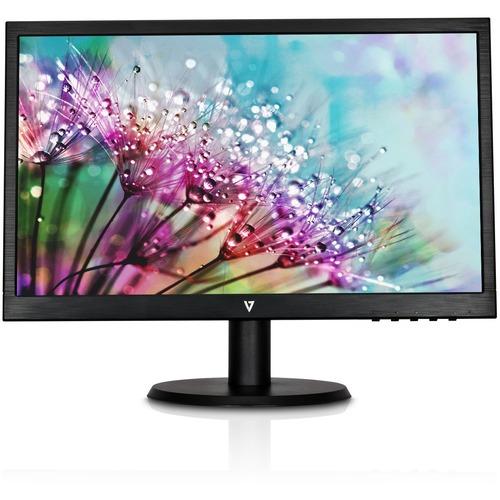 V7 L18V-2NR 18.5" WXGA LED LCD Monitor - 16:9 - 19.00" (482.60 mm) Class - Twisted nematic (TN) - 1366 x 768 - 16.7 Million Colors - 200 cd/m‚² - 5 ms - VGA