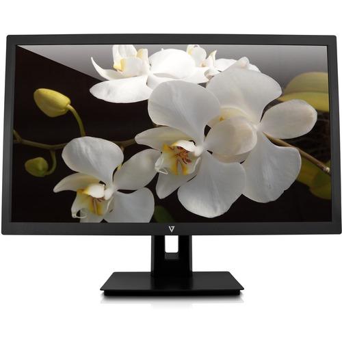 V7 L215IPS-2NR 21.5" Full HD LED LCD Monitor - 16:9 - Black - 1920 x 1080 - 16.7 Million Colors - 250 cd/m‚² - 5 ms - HDMI - VGA - Speaker