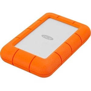Seagate LaCie Rugged Mini LAC9000633 4 TB Portable Rugged Hard Drive - External - Orange - USB 3.0 - 5400rpm - 2 Year Warranty