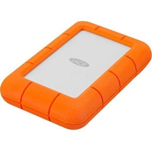 Seagate LaCie Rugged Mini LAC9000633 4 TB Portable Rugged Hard Drive - External - Orange - USB 3.0 - 5400rpm - 2 Year Warranty