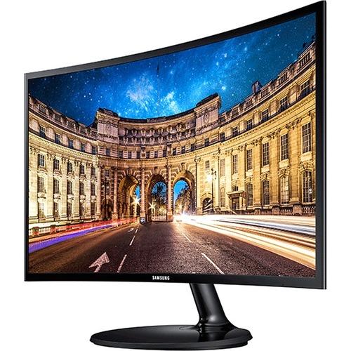 Samsung C24F390FHN 23.5" Full HD Curved Screen LED LCD Monitor - 16:9 - High Glossy Black - 1920 x 1080 - 16.7 Million Colors - FreeSync - 250 cd/m‚² - 4 ms - HDMI - VGA