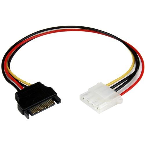 StarTech.com 12in SATA to LP4 Power Cable Adapter - F/M - Power an LP4 device from a SATA Power connection on your computer power supply - SATA to LP4 - 12in SATA to LP4 Power Cable Adapter - 12in SATA to Molex Cable - SATA to LP4 Power Adapter - SATA Fe