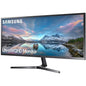 Samsung S34J550WQN 34.1" UW-QHD LCD Monitor - 21:9 - Dark Blue Gray, Black - 3440 x 1440 - 16.7 Million Colors - FreeSync - 300 cd/m‚², 250 cd/m‚² Minimum - 4 ms - HDMI - DisplayPort