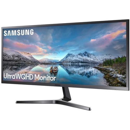 Samsung S34J550WQN 34.1" UW-QHD LCD Monitor - 21:9 - Dark Blue Gray, Black - 3440 x 1440 - 16.7 Million Colors - FreeSync - 300 cd/m‚², 250 cd/m‚² Minimum - 4 ms - HDMI - DisplayPort