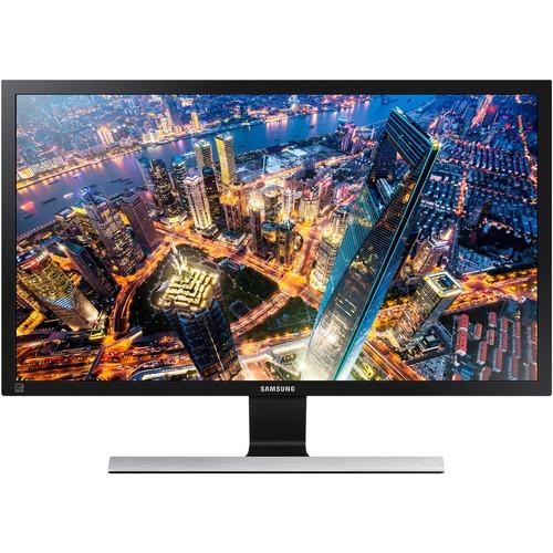 Samsung U28E590D 28" 4K UHD LED LCD Monitor - 16:9 - Metallic Silver, High Glossy Black - 28.00" (711.20 mm) Class - 3840 x 2160 - 1 Billion Colors - FreeSync - 370 cd/m‚² - 1 ms - HDMI - DisplayPort