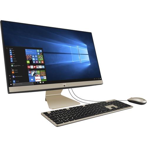 Asus M241DAK-DAR73 All-in-One Computer - AMD Ryzen 7 3700U Quad-core (4 Core) 2.30 GHz - 8 GB RAM DDR4 SDRAM - 512 GB M.2 PCI Express 3.0 SSD - 23.8" Full HD 1920 x 1080 - Desktop - Black - Windows 10 Home - IEEE 802.11ac - 90 W
