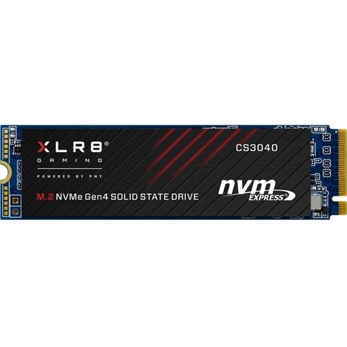 PNY XLR8 CS3040 500 GB Solid State Drive - M.2 2280 Internal - PCI Express NVMe (PCI Express NVMe 4.0 x4) - Desktop PC, Notebook, Gaming Console Device Supported - 5600 MB/s Maximum Read Transfer Rate - 5 Year Warranty