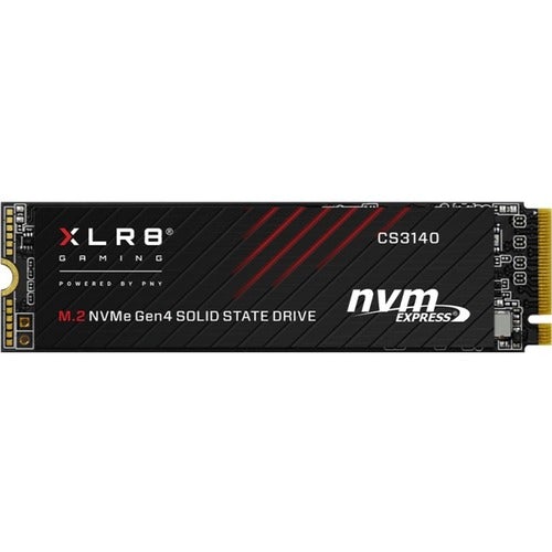 PNY XLR8 CS3140 2 TB Solid State Drive - M.2 2280 Internal - PCI Express NVMe (PCI Express NVMe 4.0 x4) - Desktop PC, Notebook, Gaming Console Device Supported - 7500 MB/s Maximum Read Transfer Rate - 256-bit Encryption Standard - 5 Year Warranty