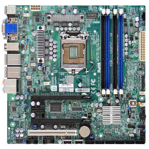 Super Micro Supermicro Server Board Server Motherboard - Intel Chipset - Socket H LGA-1156 - Micro ATX - 16 GB DDR3 SDRAM Maximum RAM - DDR3-1333/PC3-10600, DDR3-1066/PC3-8500, DDR3-800/PC3-6400 - 4 x Memory Slots - Gigabit Ethernet - 6 x SATA Interfaces