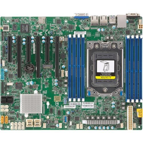 Super Micro Supermicro H11SSL-NC Server Motherboard - AMD Chipset - Socket SP3 - ATX - EPYC Processor Supported - 1 TB DDR4 SDRAM Maximum RAM - DIMM, RDIMM - 8 x Memory Slots - Gigabit Ethernet - 8 x SATA Interfaces