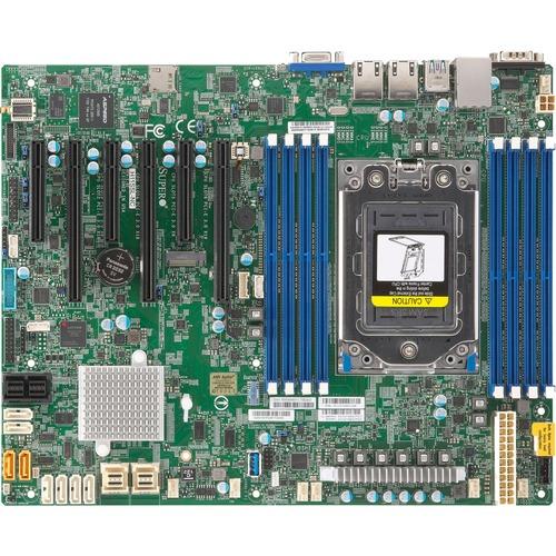 Super Micro Supermicro H11SSL-NC Server Motherboard - AMD Chipset - Socket SP3 - ATX - EPYC Processor Supported - 1 TB DDR4 SDRAM Maximum RAM - DIMM, RDIMM - 8 x Memory Slots - Gigabit Ethernet - 8 x SATA Interfaces