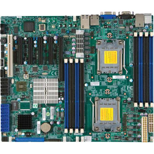 Super Micro Supermicro H8DCL-iF Server Motherboard - AMD Chipset - Socket C32 LGA-1207 - ATX - 128 GB DDR3 SDRAM Maximum RAM - DDR3-1333/PC3-10600, DDR3-1066/PC3-8500, DDR3-800/PC3-6400 - DIMM - 8 x Memory Slots - Gigabit Ethernet - 6 x SATA Interfaces
