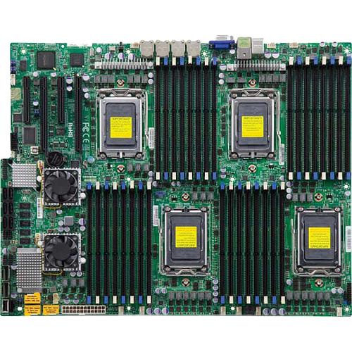 Super Micro Supermicro H8QGi-LN4F Server Motherboard - AMD Chipset - Socket G34 LGA-1944 - SWTX - 1 TB DDR3 SDRAM Maximum RAM - 32 x Memory Slots - Gigabit Ethernet - 6 x SATA Interfaces