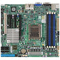 Super Micro Supermicro H8SCM-F Server Motherboard - AMD Chipset - Socket C32 LGA-1207 - Micro ATX - 64 GB DDR3 SDRAM Maximum RAM - DDR3-1333/PC3-10600, DDR3-1066/PC3-8500, DDR3-800/PC3-6400 - 4 x Memory Slots - Gigabit Ethernet - 6 x SATA Interfaces