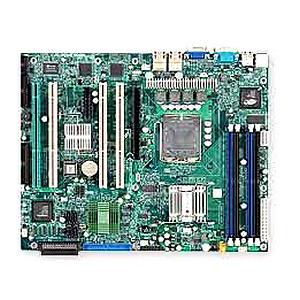Super Micro Supermicro PDSM4 Server Motherboard - Intel Chipset - Socket T LGA-775 - Pentium 4 (Extreme Edition), Pentium 4, Pentium D, Celeron D Processor Supported - 8 GB DDR2 SDRAM Maximum RAM - DDR2-400/PC2-3200, DDR2-533/PC2-4200, DDR2-667/PC2-5300