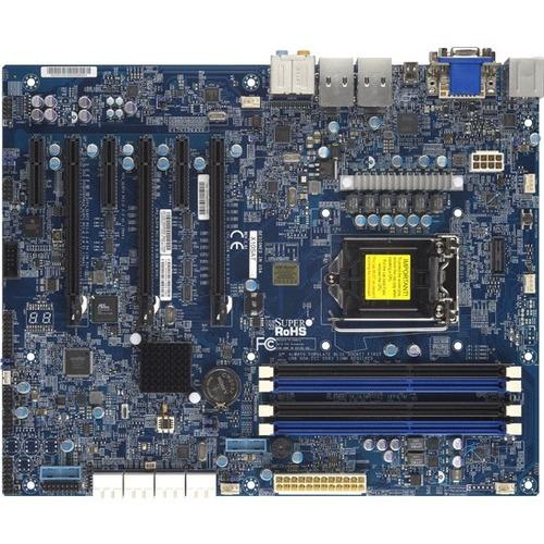 Super Micro Supermicro X10SAT Server Motherboard - Intel Chipset - Socket H3 LGA-1150 - ATX - 32 GB DDR3 SDRAM Maximum RAM - 4 x Memory Slots - Gigabit Ethernet - HDMI - 8 x SATA Interfaces