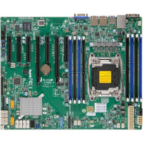 Super Micro Supermicro X10SRL-F Server Motherboard - Intel Chipset - Socket LGA 2011-v3 - ATX - 512 GB DDR4 SDRAM Maximum RAM - 8 x Memory Slots - Gigabit Ethernet - 10 x SATA Interfaces