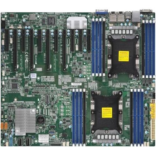 Super Micro Supermicro X11DPX-T Server Motherboard - Intel Chipset - Socket P LGA-3647 - Intel Optane Memory Ready - Proprietary Form Factor - 4 TB DDR4 SDRAM Maximum RAM - RDIMM, LRDIMM, DIMM - 16 x Memory Slots - 10 x SATA Interfaces