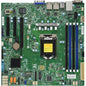 Super Micro Supermicro X11SCL-F Server Motherboard - Intel Chipset - Socket H4 LGA-1151 - Micro ATX - 128 GB DDR4 SDRAM Maximum RAM - UDIMM, DIMM - 4 x Memory Slots - Gigabit Ethernet - 6 x SATA Interfaces