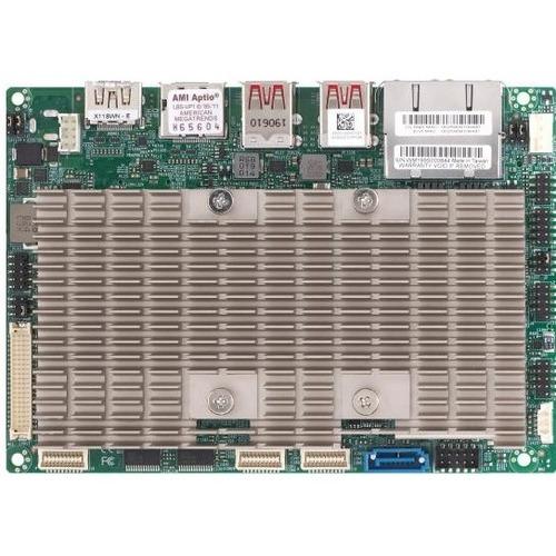 Super Micro Supermicro X11SWN-H Server Motherboard - Socket BGA-1528 - 3.5" SBC - Intel Core i7 i7-8665UE - 64 GB DDR4 SDRAM Maximum RAM - SoDIMM - 2 x Memory Slots - Gigabit Ethernet - HDMI - DisplayPort - 1 x SATA Interfaces