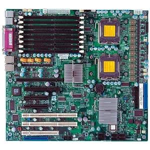 Super Micro Supermicro X7DBN Server Motherboard - Intel Chipset - Socket J LGA-771 - Xeon, Xeon Processor Supported - 32 GB DDR2 SDRAM Maximum RAM - DDR2-667/PC2-5300, DDR2-533/PC2-4200 - 8 x Memory Slots - Gigabit Ethernet - 6 x SATA Interfaces