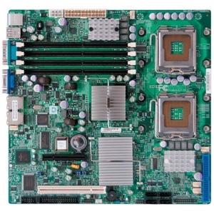 Super Micro Supermicro X7DVL-L Server Motherboard - Intel Chipset - Socket J LGA-771 - Xeon, Xeon Processor Supported - 16 GB DDR2 SDRAM Maximum RAM - DDR2-667/PC2-5300, DDR2-533/PC2-4200 - 4 x Memory Slots - Gigabit Ethernet - 4 x SATA Interfaces