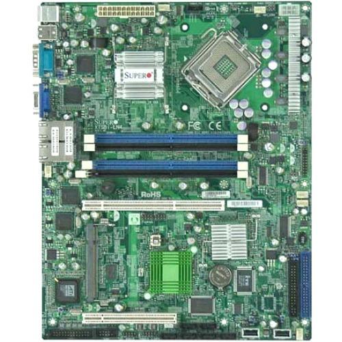 Super Micro Supermicro X7SBI-LN4-TM Server Motherboard - Intel Chipset - Socket T LGA-775 - ATX - 8 GB DDR2 SDRAM Maximum RAM - DDR2-800/PC2-6400, DDR2-667/PC2-5300 - DIMM - 4 x Memory Slots - Gigabit Ethernet